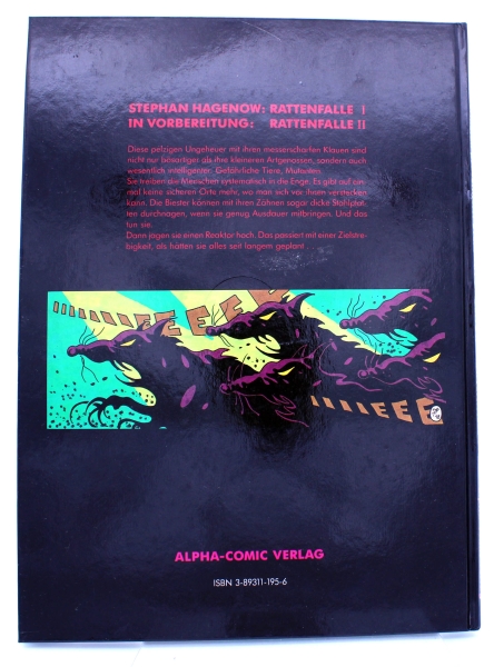 Schwermetall präsentiert Comic Album (Hardcover) Nr. 50: Rattenfalle I von Alpha Comics